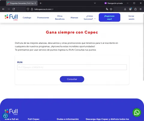 Copec Falso